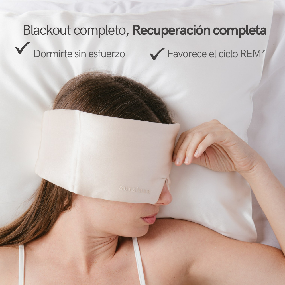 Antifaz dormir Reparador Beige