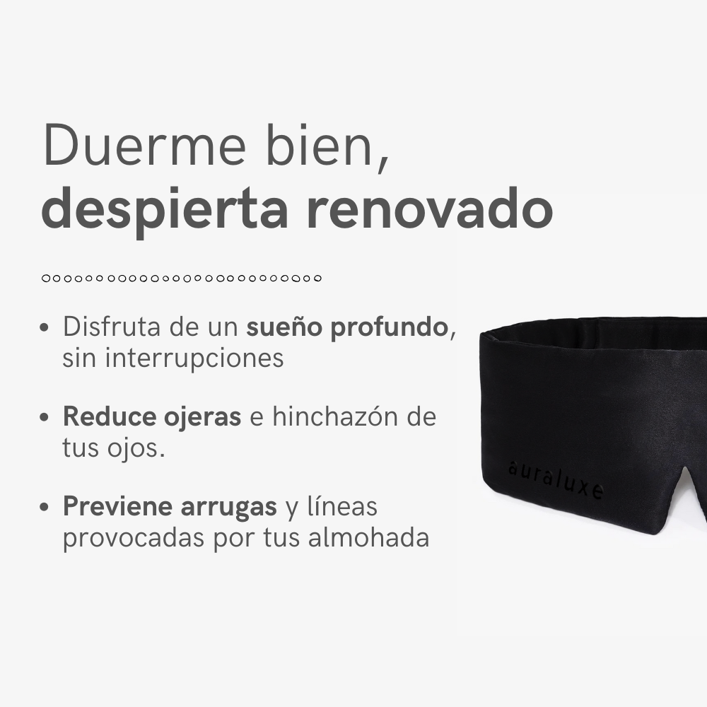 Antifaz dormir Reparador Negro
