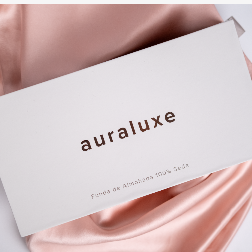 Funda de Seda Almohada Queen Rosa