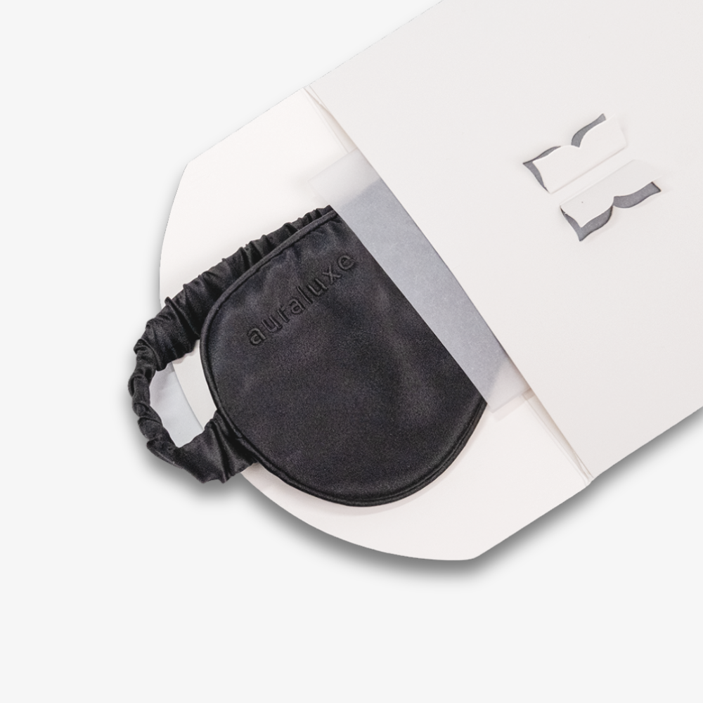 Antifaz de Seda Clásico Negro