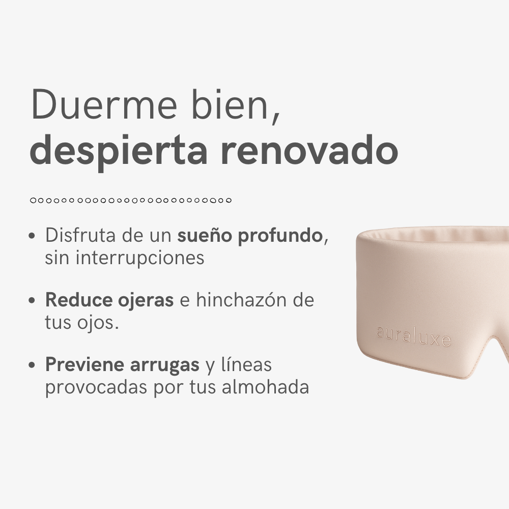 Antifaz dormir Reparador Beige