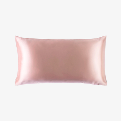 Funda de Seda Almohada King Rosa